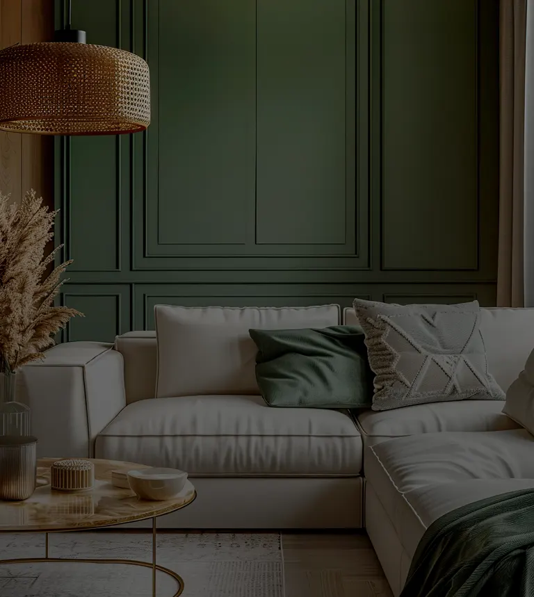 Elección de colores y materiales para un ambiente armonioso